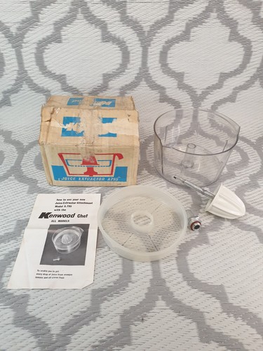Kenwood chef juice - juice, extractor